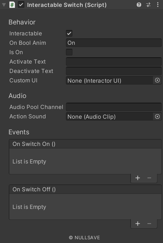 "Interactable Switch"
