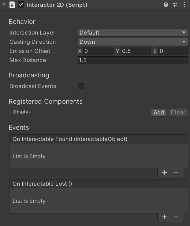 "Interactor 2D"
