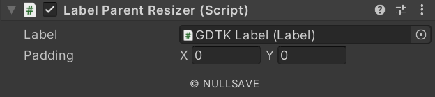 "Label Parent Resizer"