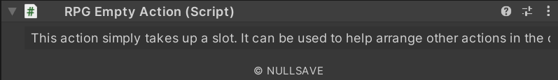 "RPG Empty Action"