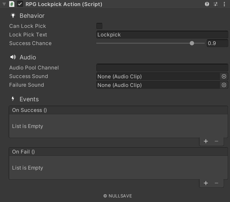 "RPG Lockpick Action"