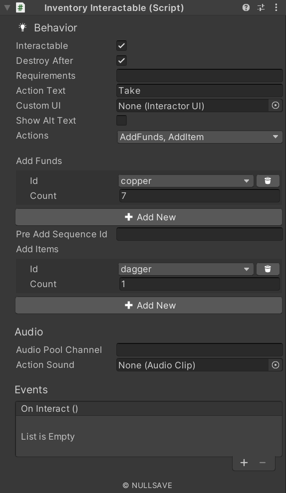 "Inventory Interactable"