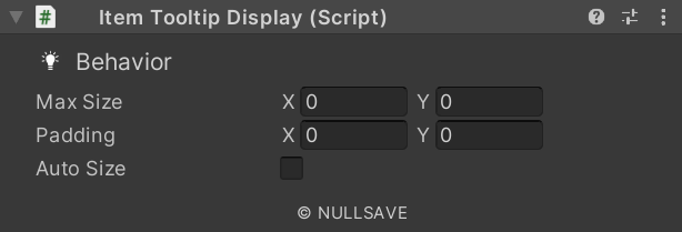 "Item Tooltip Display"