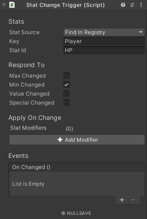 "Stat Change Trigger"